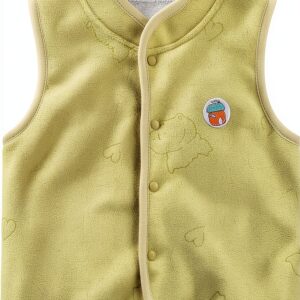 Pobidoby Baby Girls Vest Windproof Warm Coat 6M-4Y-0