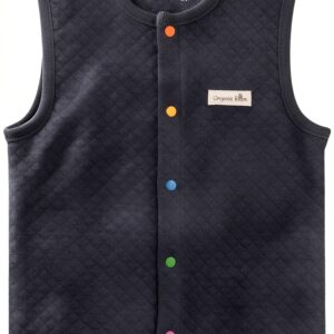 Organic Cotton Baby Vest Boys Girls Soft Comfortable Sizes-0